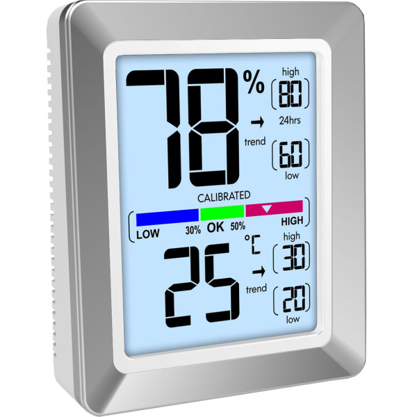 Technoline WS 9460 Digitale Wetterstation Silber Akku