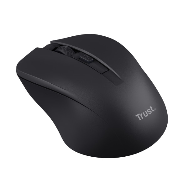 Trust Mydo Maus Beidhändig RF Wireless Optisch 1800 DPI schwarz