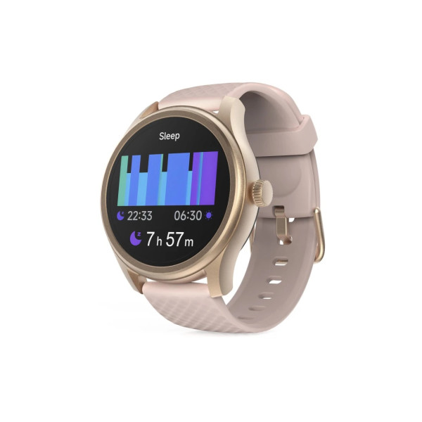 Hama 5010 Smartwatch, 3,51 cm (1.38 Zoll), rund, roségold