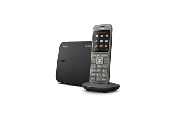 Gigaset CL 660 DECT-Telefon Anthrazit, Schwarz