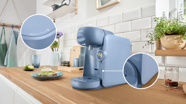 Bosch TAS16B5 Kapsel-Kaffeemaschine 0,7 l hellblau