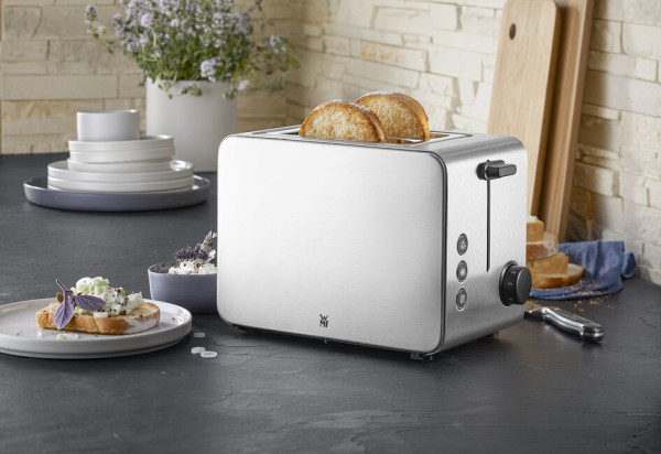 WMF Stelio Toaster 2 Scheiben 1000 W Edelstahl/Glas
