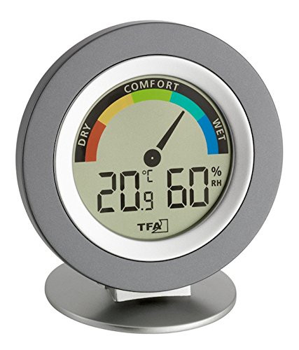 TFA-Dostmann 30.5019.10 Thermo-Hygrometer Cosy Drinnen Freistehend Kabellos