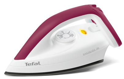 Tefal EasyGliss FS4030 Bügeleisen Trocken-Bügeleisen Duriliumsohle 1200 W Burgund, Weiß