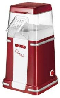 Unold 48525 Classic Popcornmaschine Rot, Silber, Weiß 900 W