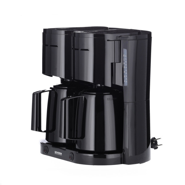 Severin KA 9315 DUO Filterkaffeemaschine 1 Liter schwarz