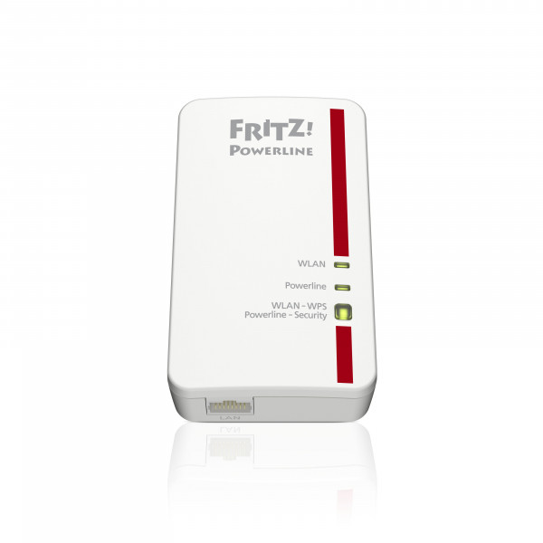 AVM FRITZ!Powerline 1240E WLAN 1200 Mbit/s Eingebauter Ethernet-Anschluss Weiß 1 Stück(e)