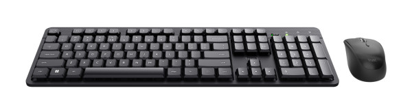 Trust Ody II Tastatur Maus enthalten Büro RF Wireless QWERTZ Deutsch Schwarz