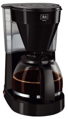 Melitta 1023-02 Manuell Filterkaffeemaschine schwarz, 10 Tassen, 1050 W