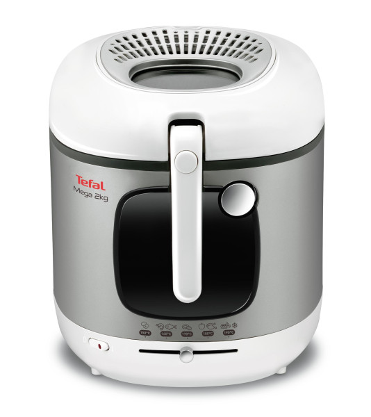 Tefal FR4800 XXL Fritteuse 2100 W Fritteuse Edelstahl, Weiß