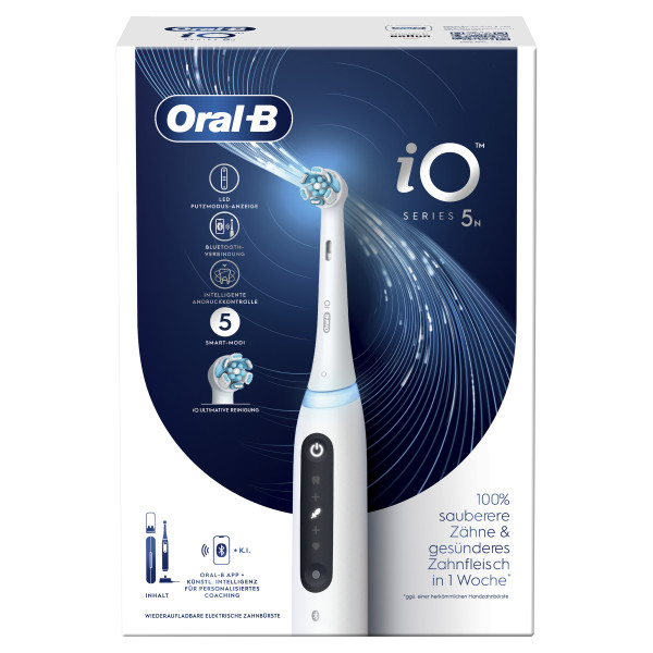 Oral-B iO Series 5 elektrische Zahnbürste Weiß