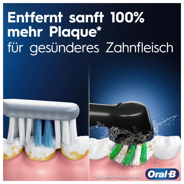 Oral-B Pro 3 Erwachsener Rotierende Zahnbürste Schwarz, Weiß