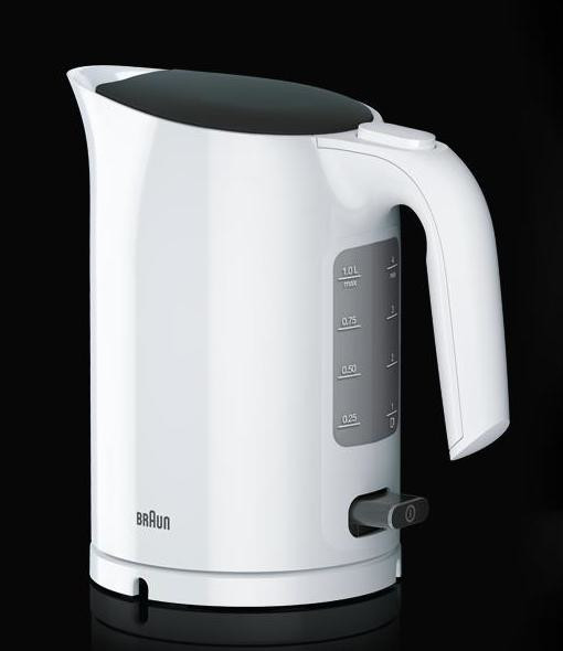 Braun WK 3110 WH Wasserkocher 1,7 l 3000 W Weiß