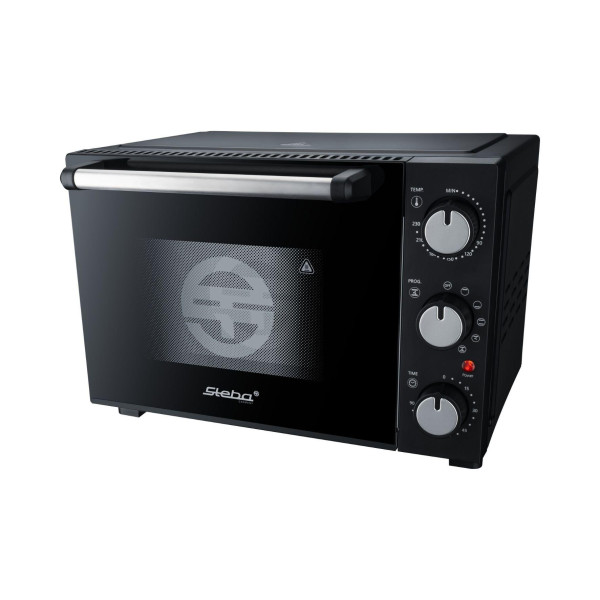 Steba KB M19 Mini-Backofen schwarz mit Umluft 19 Liter 1400 Watt