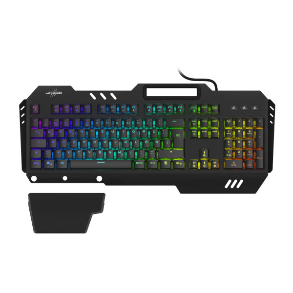 Hama Exodus 800 Mechanical Tastatur Gaming USB QWERTZ Deutsch Schwarz