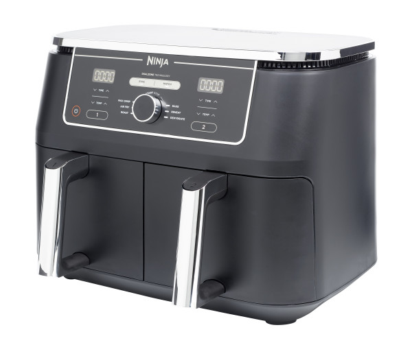 Ninja AF400EU Heißluftfritteuse Doppelt 9,5 l 2470 W Schwarz